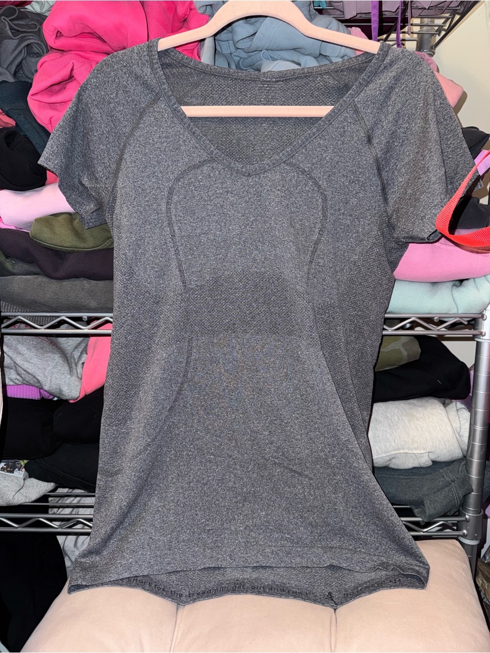 Lululemon Swiftly Tech Short Sleeve T-Shirt Gray - Size 8